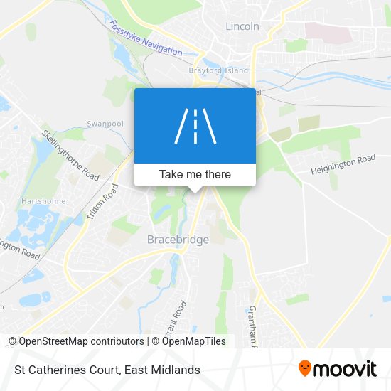 St Catherines Court map