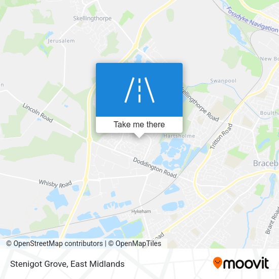 Stenigot Grove map