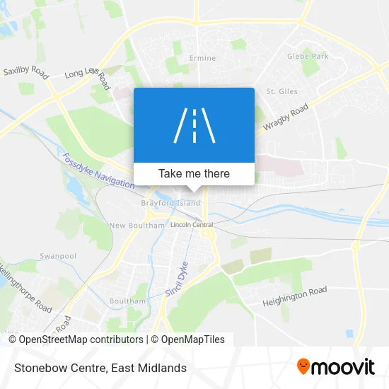 Stonebow Centre map