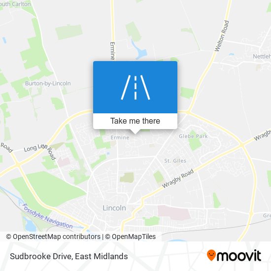 Sudbrooke Drive map