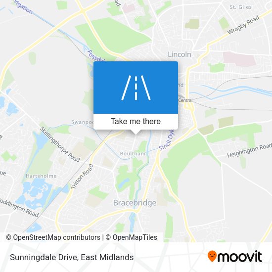Sunningdale Drive map