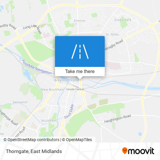 Thorngate map