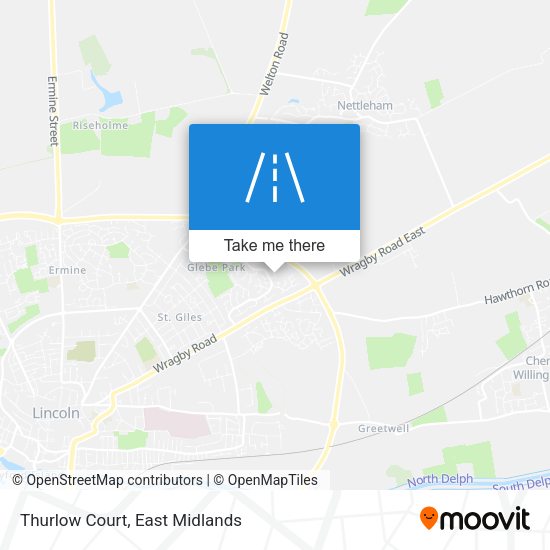 Thurlow Court map