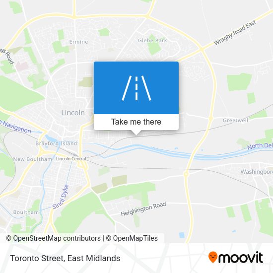 Toronto Street map