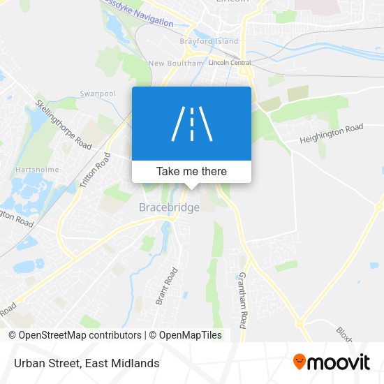 Urban Street map