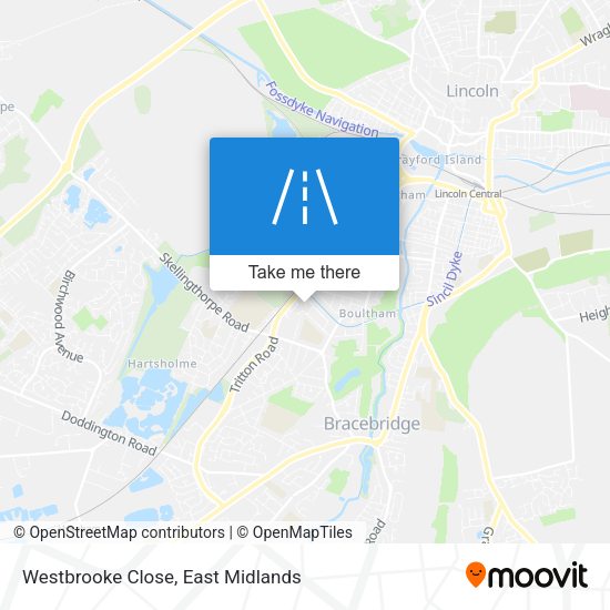Westbrooke Close map