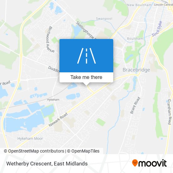 Wetherby Crescent map