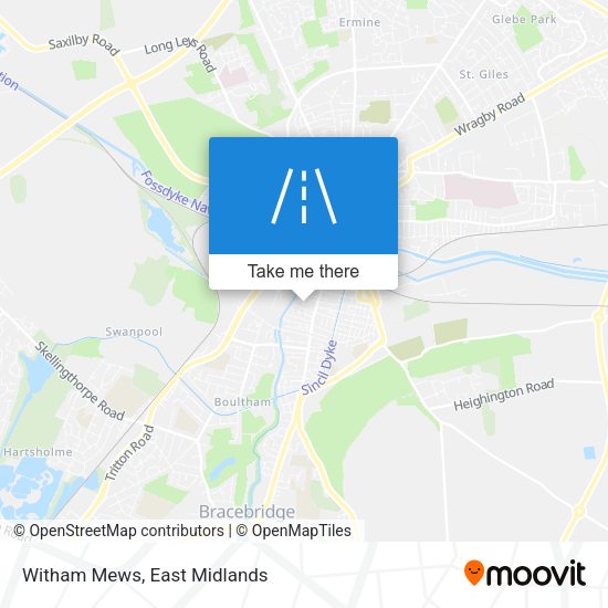 Witham Mews map