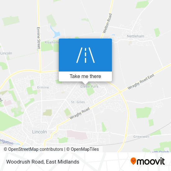 Woodrush Road map