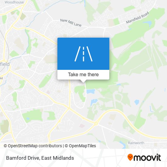 Bamford Drive map