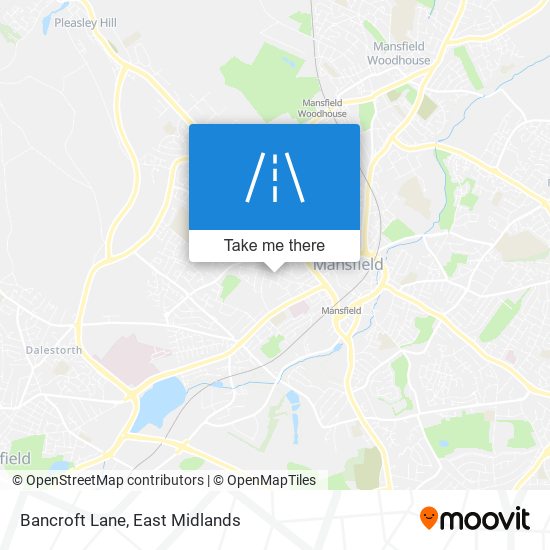 Bancroft Lane map