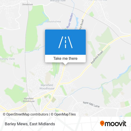 Barley Mews map