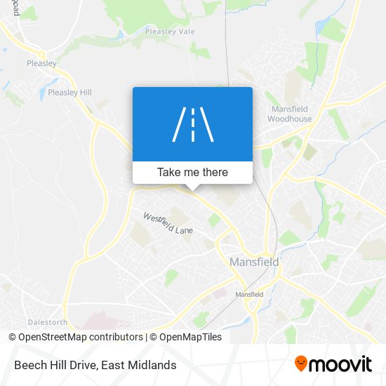 Beech Hill Drive map