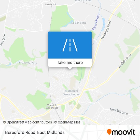 Beresford Road map