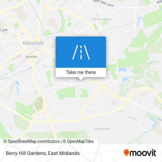 Berry Hill Gardens map