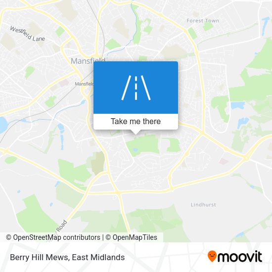 Berry Hill Mews map