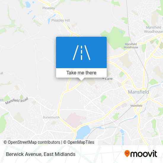 Berwick Avenue map