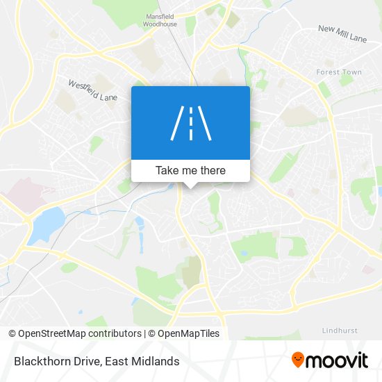 Blackthorn Drive map