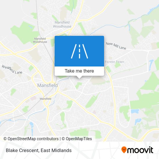 Blake Crescent map