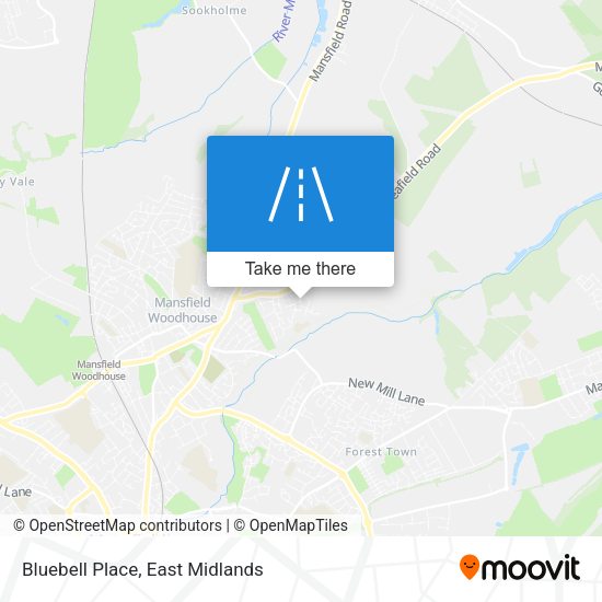Bluebell Place map