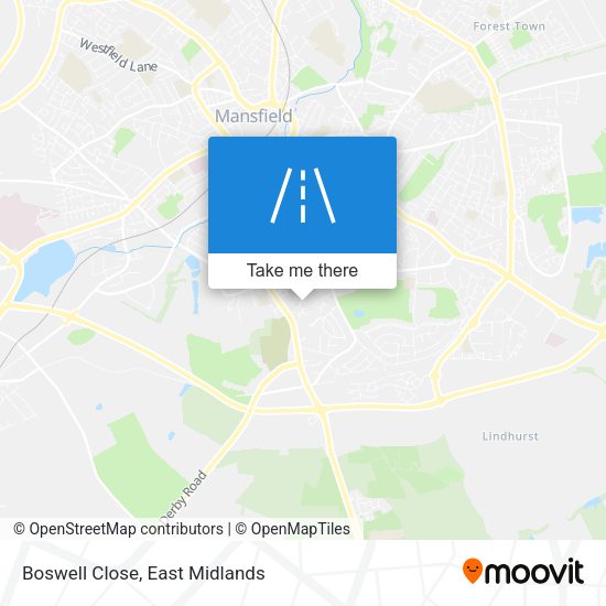 Boswell Close map