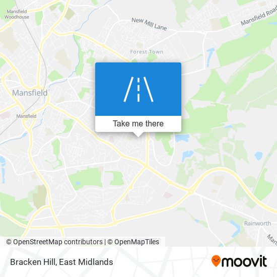 Bracken Hill map