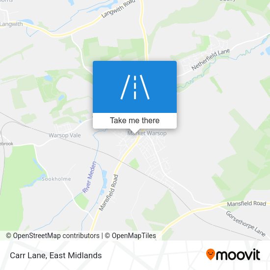 Carr Lane map
