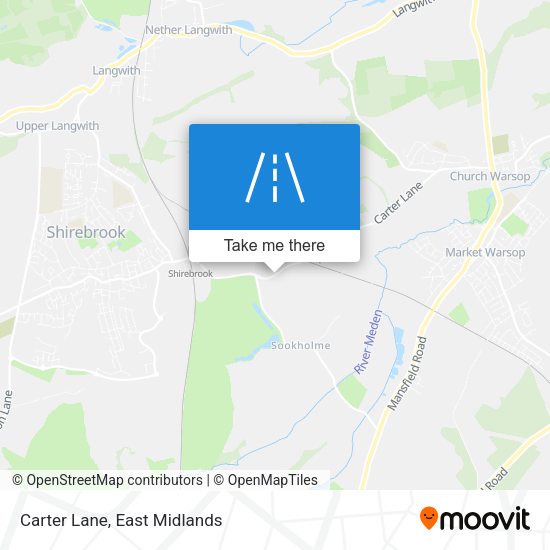 Carter Lane map