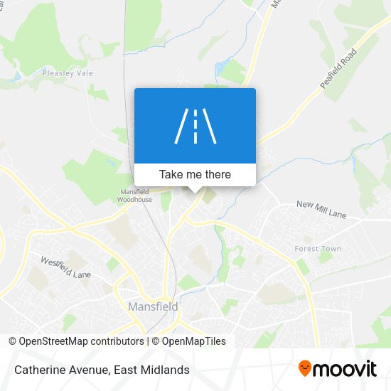 Catherine Avenue map