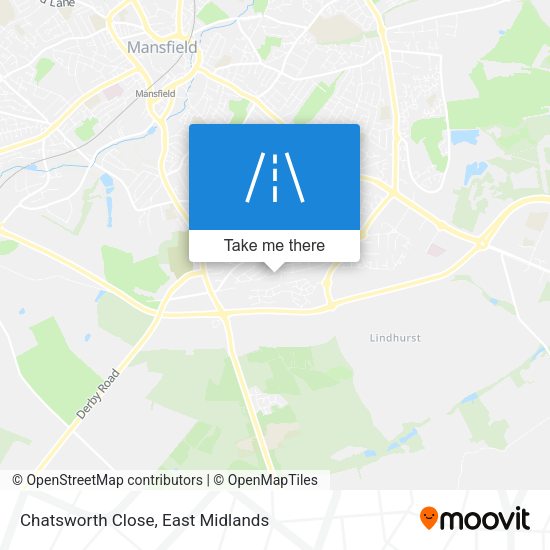 Chatsworth Close map