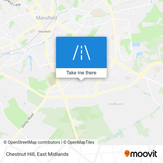 Chestnut Hill map