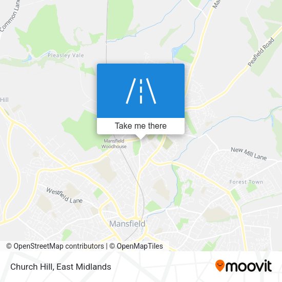 Church Hill map