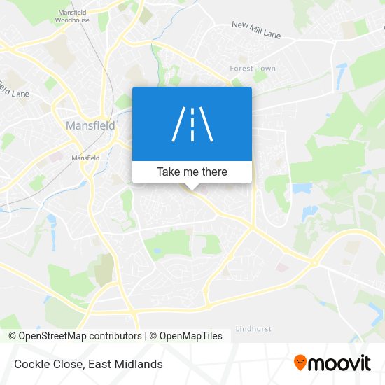 Cockle Close map