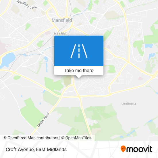 Croft Avenue map