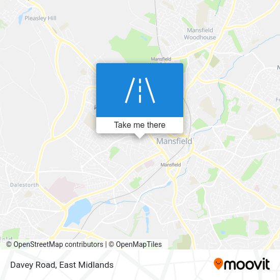 Davey Road map