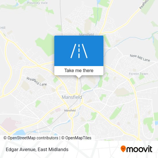 Edgar Avenue map