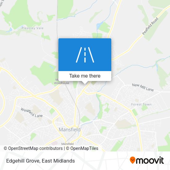 Edgehill Grove map