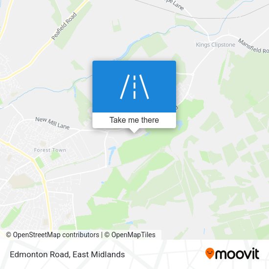 Edmonton Road map