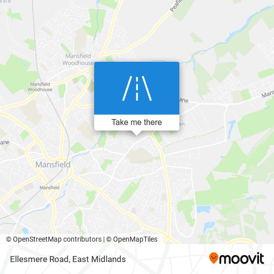 Ellesmere Road map