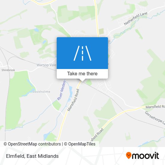 Elmfield map