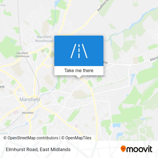 Elmhurst Road map
