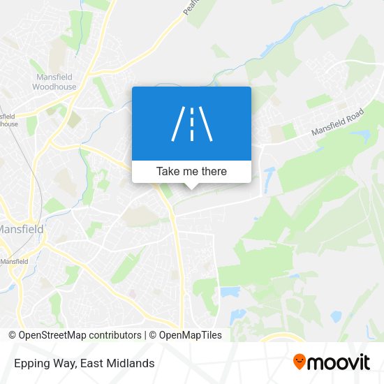 Epping Way map
