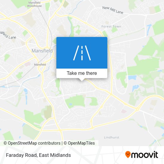 Faraday Road map