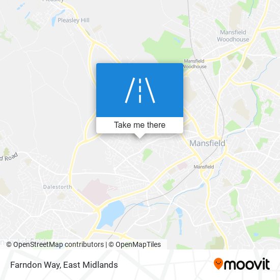 Farndon Way map