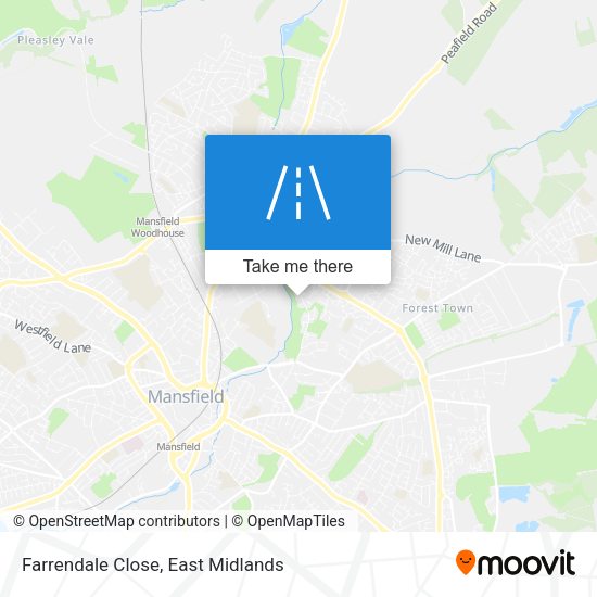 Farrendale Close map