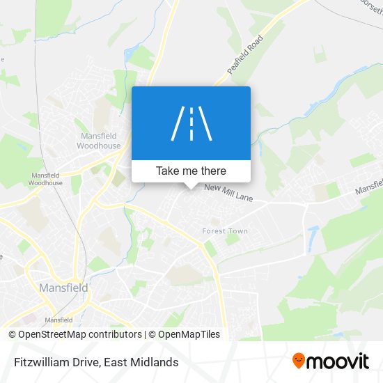 Fitzwilliam Drive map