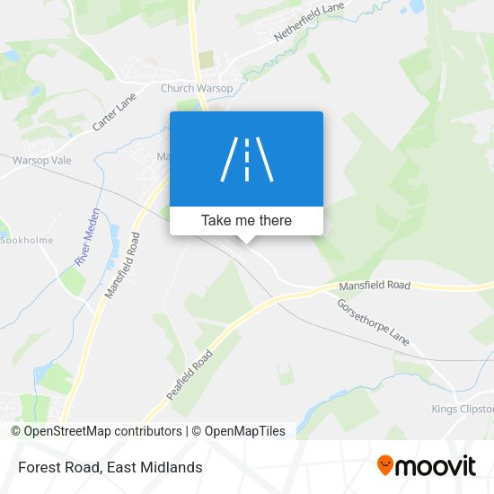 Forest Road map