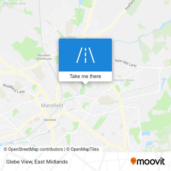 Glebe View map