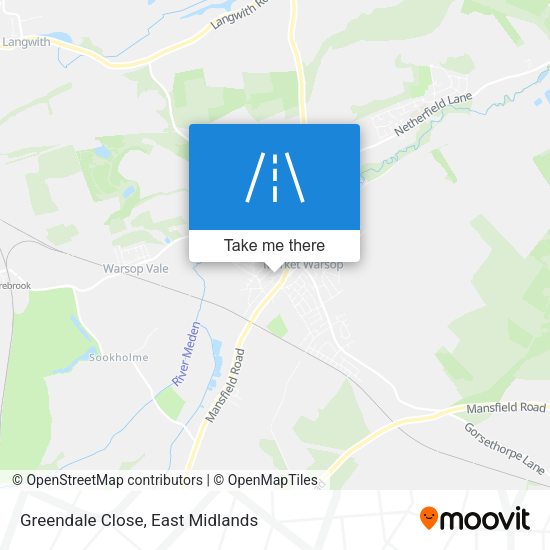 Greendale Close map