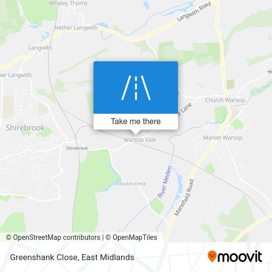 Greenshank Close map